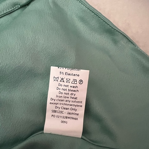 HOUSE OF CB 'Jasmine' Jade Draped Strapless Corset Dress - Picture 14 of 16